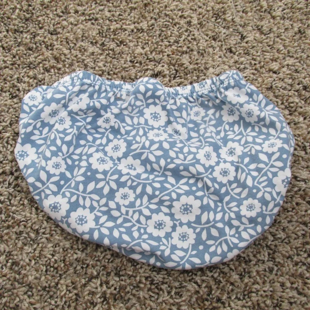Carters 2 Pc Sleeveless Shirt Bloomer Outfit Girls 24M Blue Floral‎ Pullover